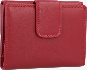 GOLDEN HEAD Wallet 'Polo' in Red