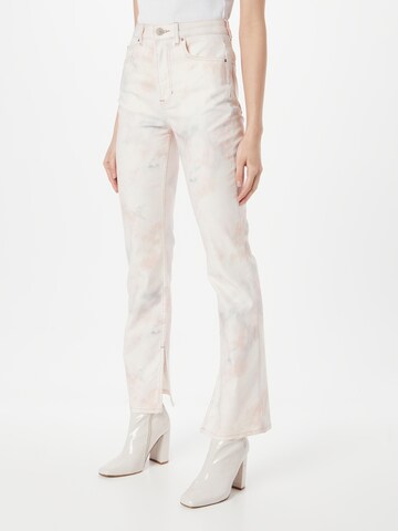 GUESS Bootcut Jeans 'PAULINE' i beige: forside