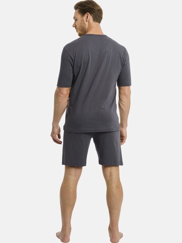 Jan Vanderstorm Pyjama kort 'Audun' in Grijs