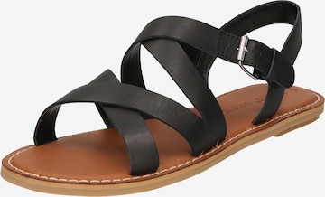 TOMS Sandals 'SICILY' in Black: front