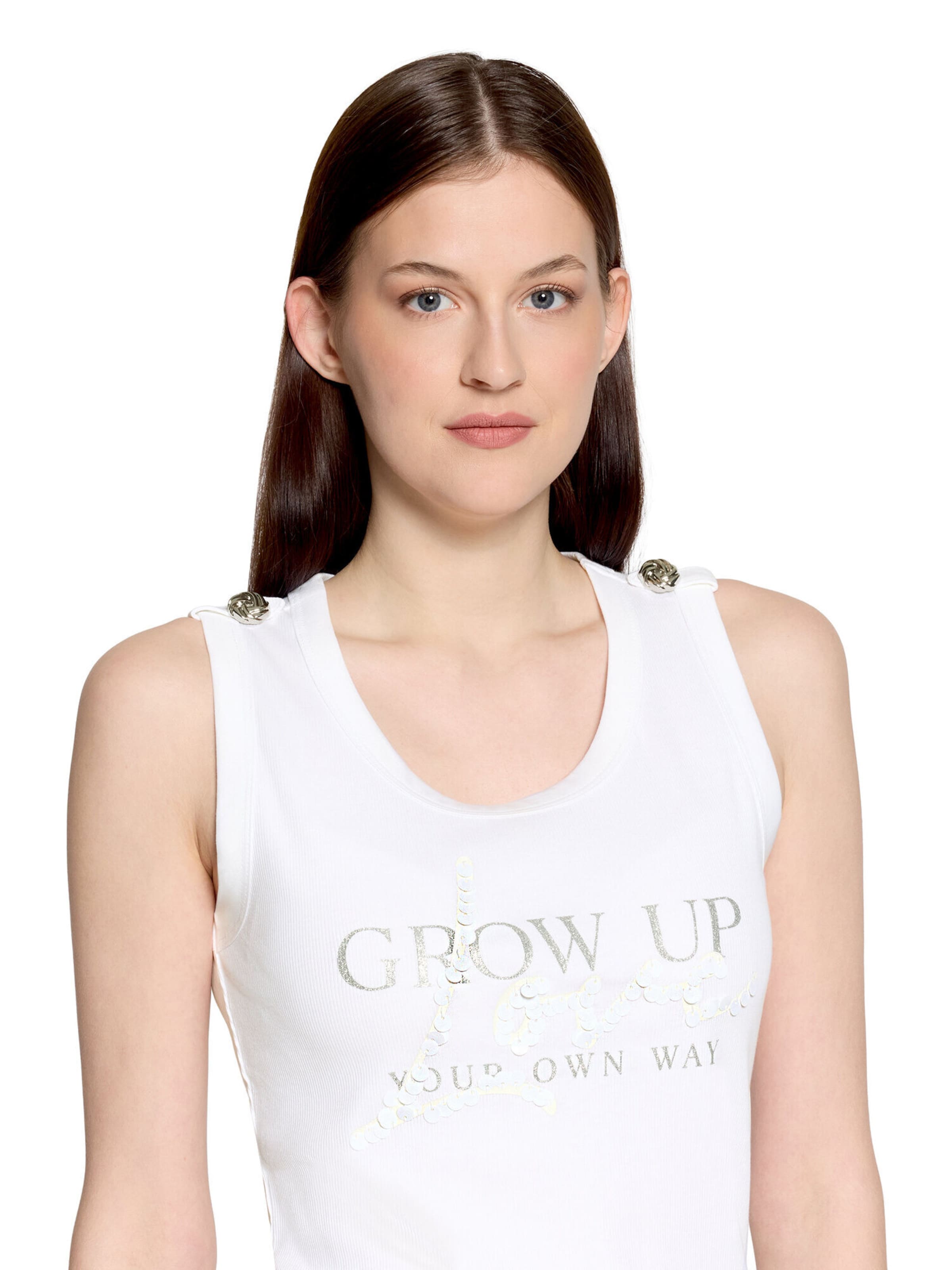 T-shirt Betty Barclay en blanc