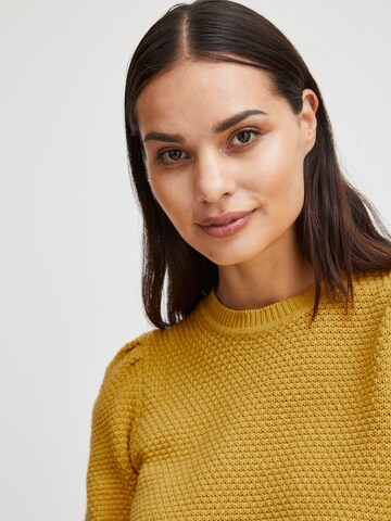 b.young Pullover 'Mikala' in Gelb