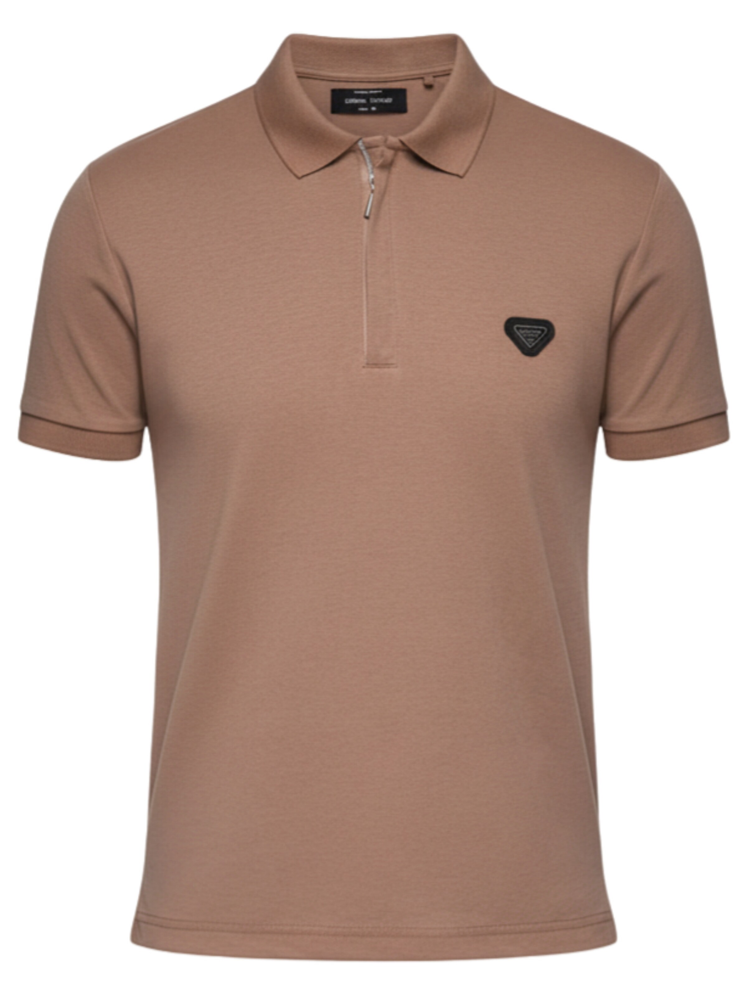 Ombre Shirt in Brown: front