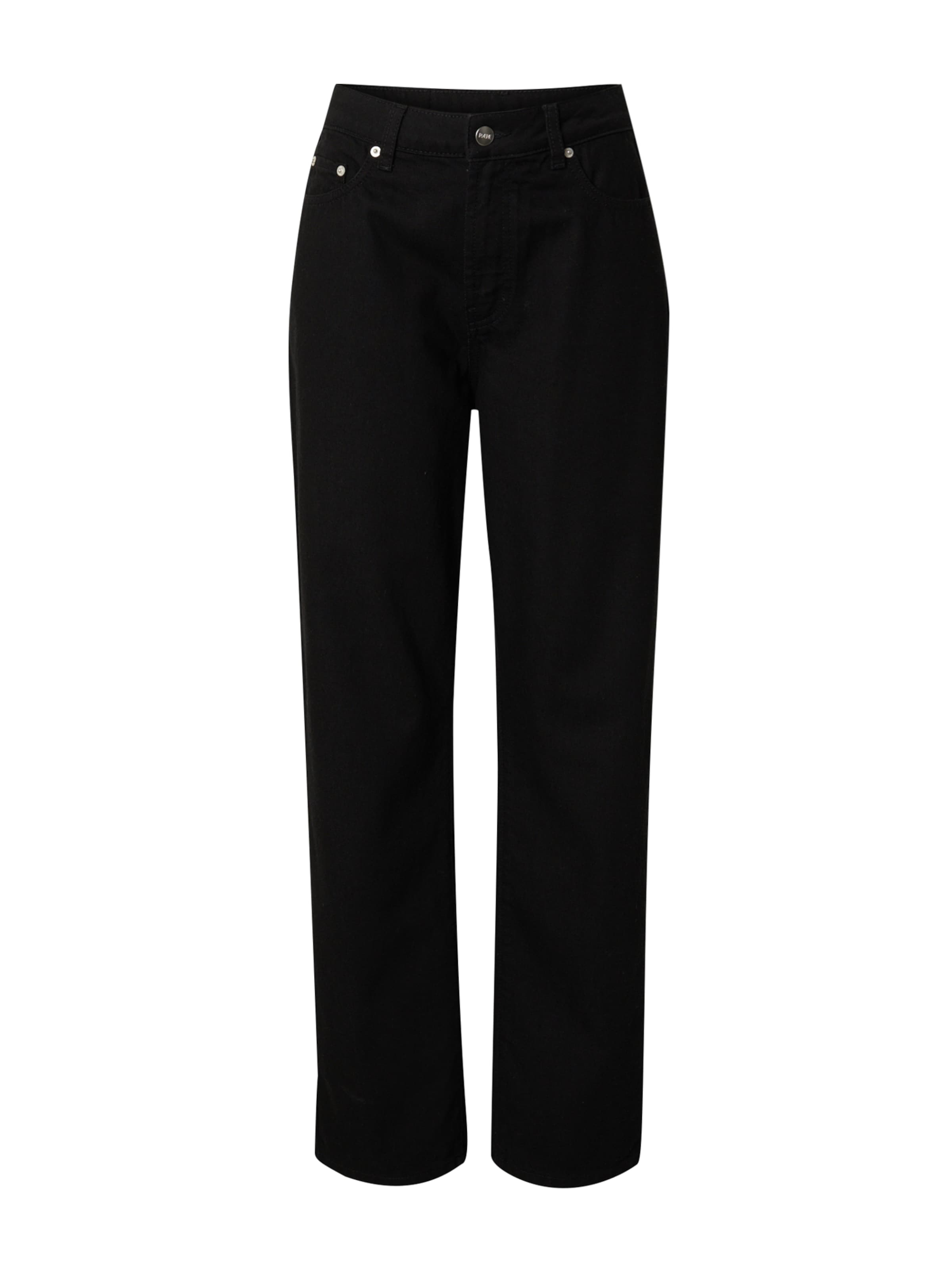 RÆRE by Lorena Rae Zúžený strih Džínsy - Čierna: predná strana