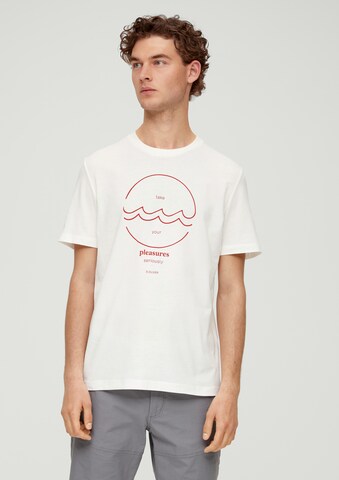 s.Oliver T-Shirt in Weiß: Vorderseite