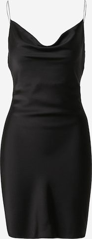 ABOUT YOU x Laura Giurcanu Cocktail Dress 'Kayra' in Black: front