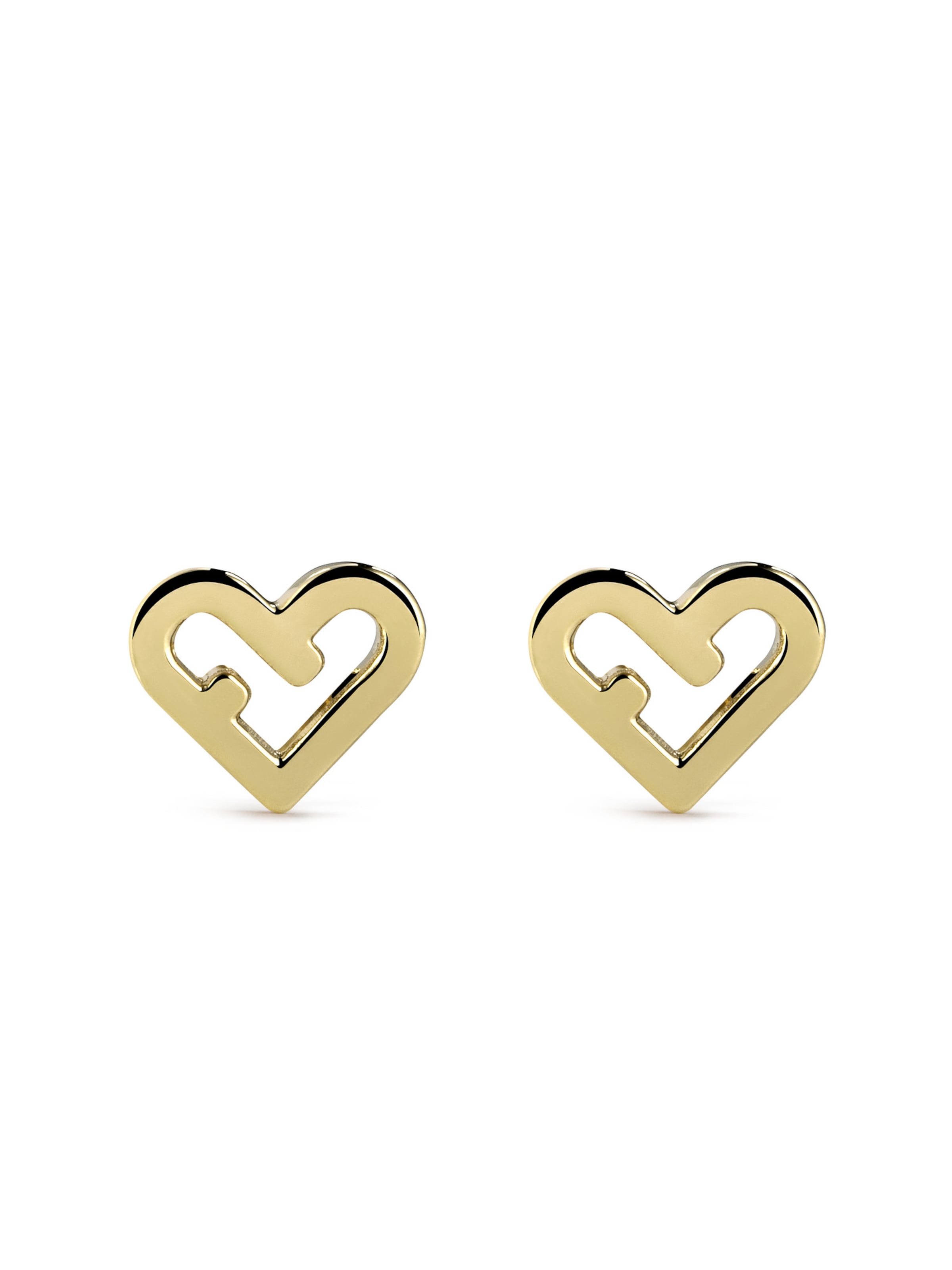 FURLA Earrings 'Love' in Gold: front