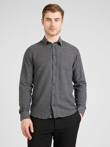 BLEND Regular fit Skjorta i grå: framsida