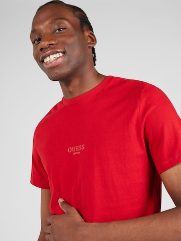 GUESS - Camisa 'AIDY' em vermelho