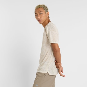 new balance Functioneel shirt 'Athletics' in Beige