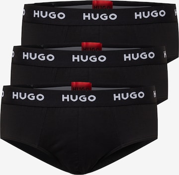 Slip HUGO en noir : devant