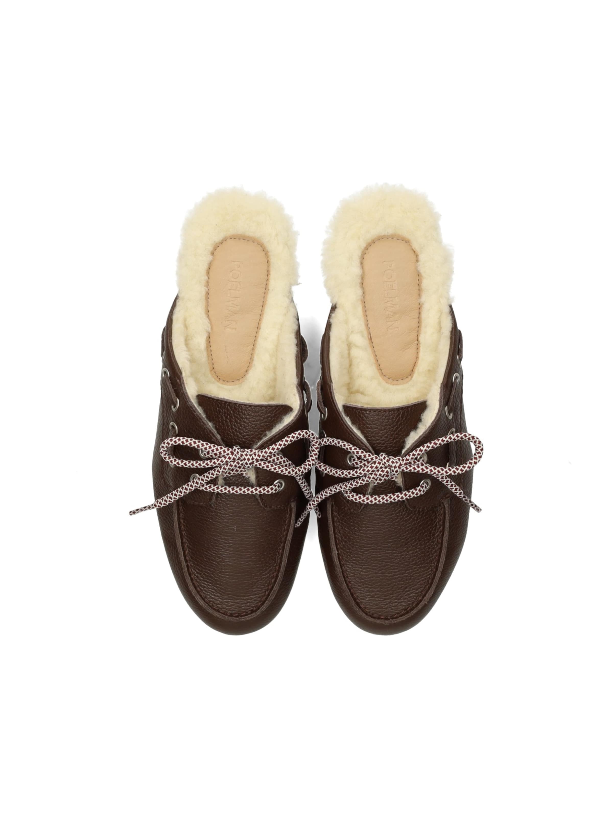 Mule ' Loes' PS Poelman en marron