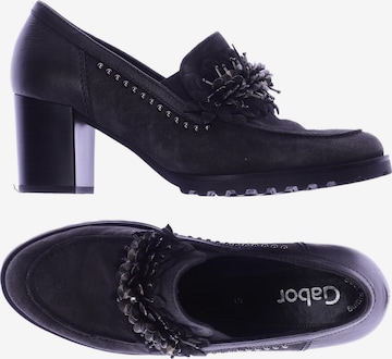 GABOR Halbschuh 38 in Grau: Vorderseite