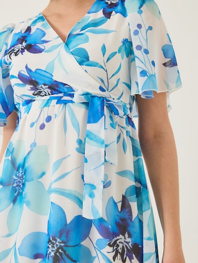 Abito estivo in 36 Bianco Lucci di colore azzurro / blu reale / nero / offwhite, Visualizzazione prodotti