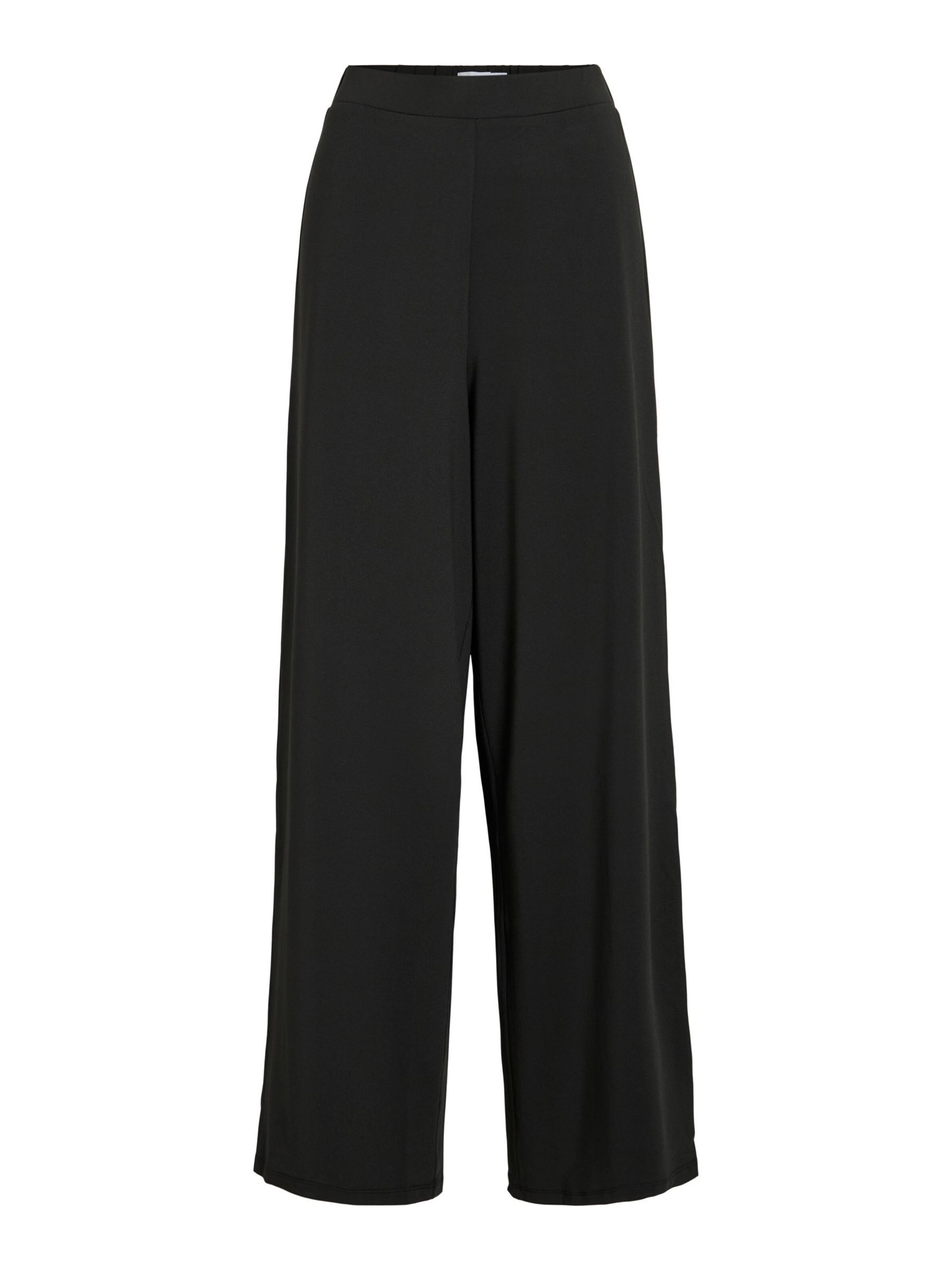 Pantaloni 'VILeoa' di VILA in nero: frontale