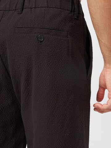 Regular Pantalon chino 'Theodor' NN07 en noir