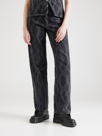 Hosbjerg Wide leg Jeans 'Mickie' in Black: front
