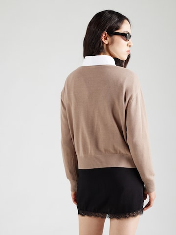 KARL LAGERFELD JEANS Kampsun, värv beež: tagant vaates