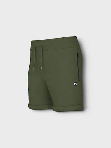 NAME IT Regular Trousers 'Vimo' in Green