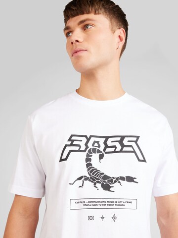 BOSS Shirt 'TeScorpion' in White