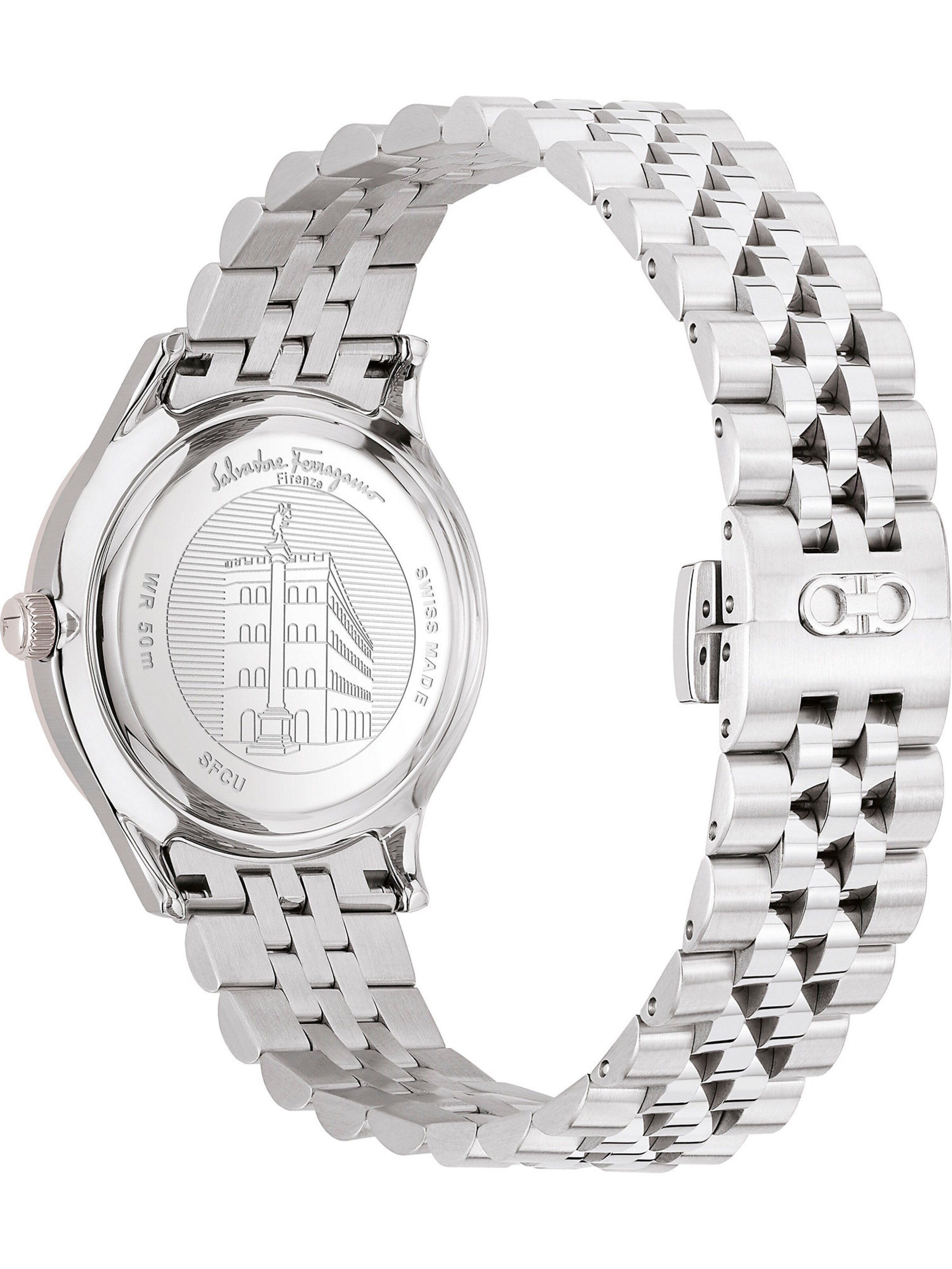 Salvatore Ferragamo Analog watch in Silver