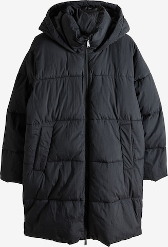 juoda The Set Žieminis paltas: priekis