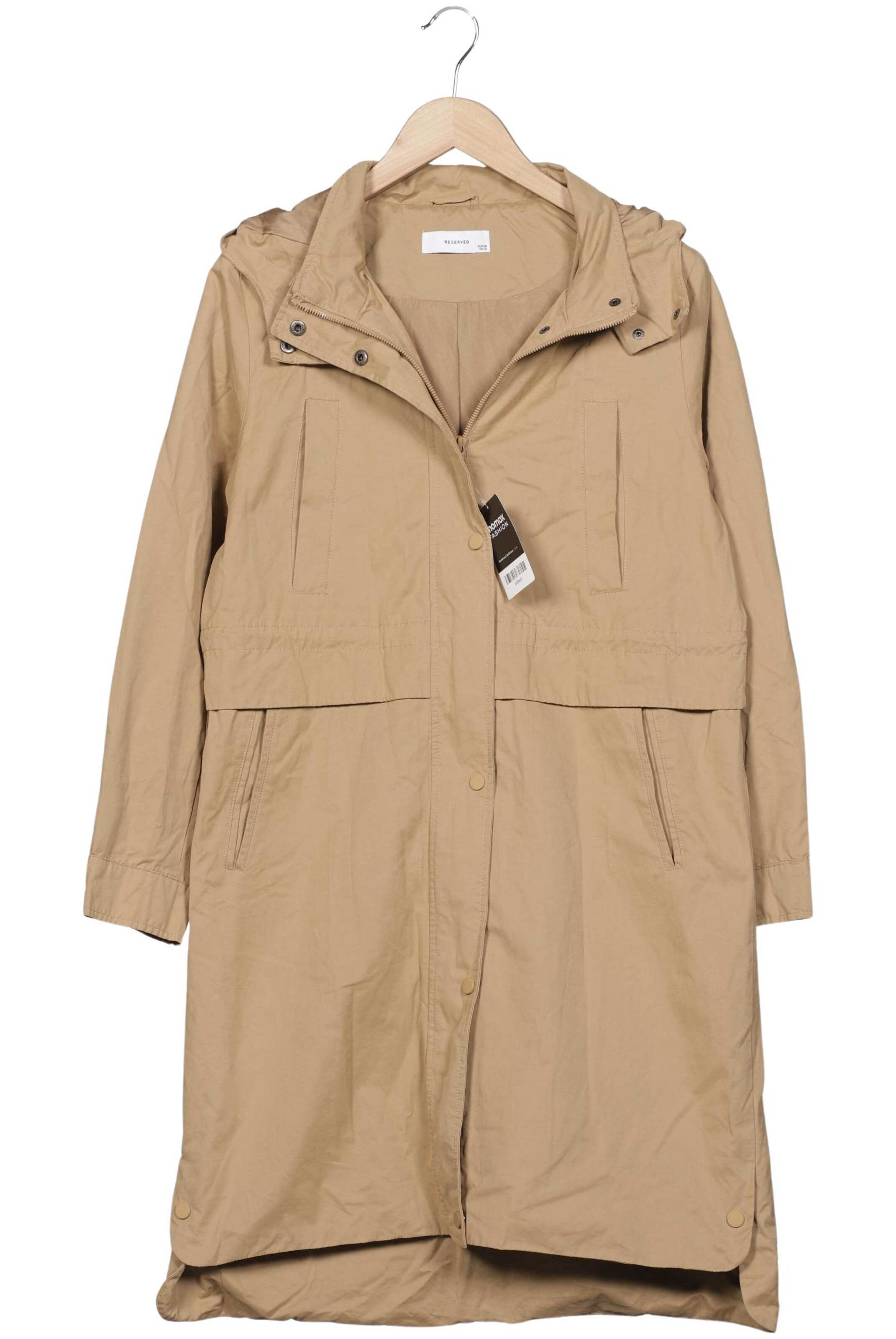 Reserved Jacket & Coat in M in Beige: front