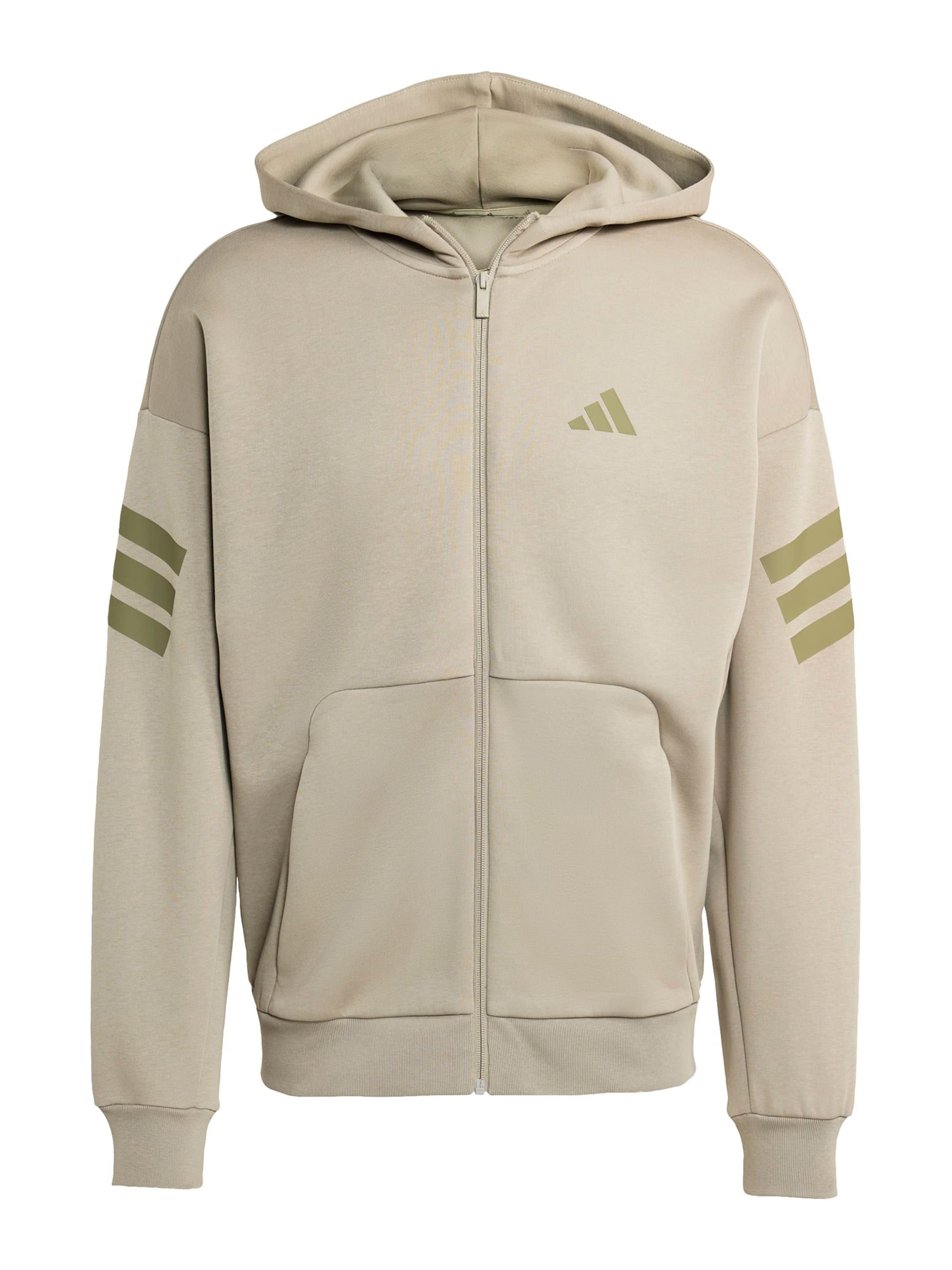 ADIDAS SPORTSWEAR - Casaco de treino em moletão 'FI' em verde: frente