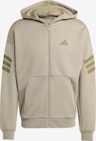 ADIDAS SPORTSWEAR Αθλητική ζακέτα φούτερ 'FI' σε πράσινο: μπροστά