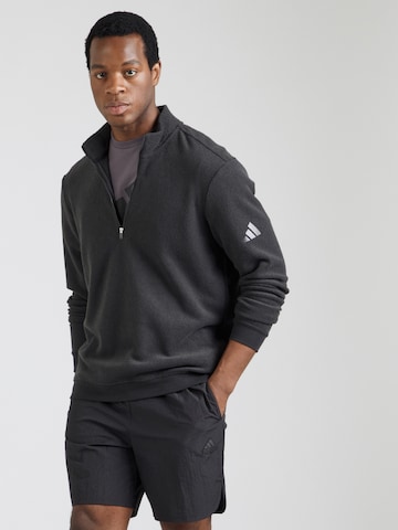 ADIDAS GOLF Sportsweatshirt 'ULT' in Schwarz: Vorderseite
