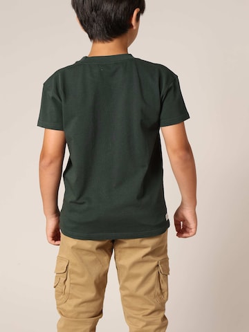 T-Shirt 'Fastcar' Deeluxe en vert