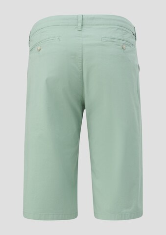 Regular Pantalon chino s.Oliver en vert
