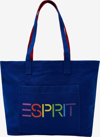 ESPRIT Shopper in dunkelblau / mischfarben, Produktansicht