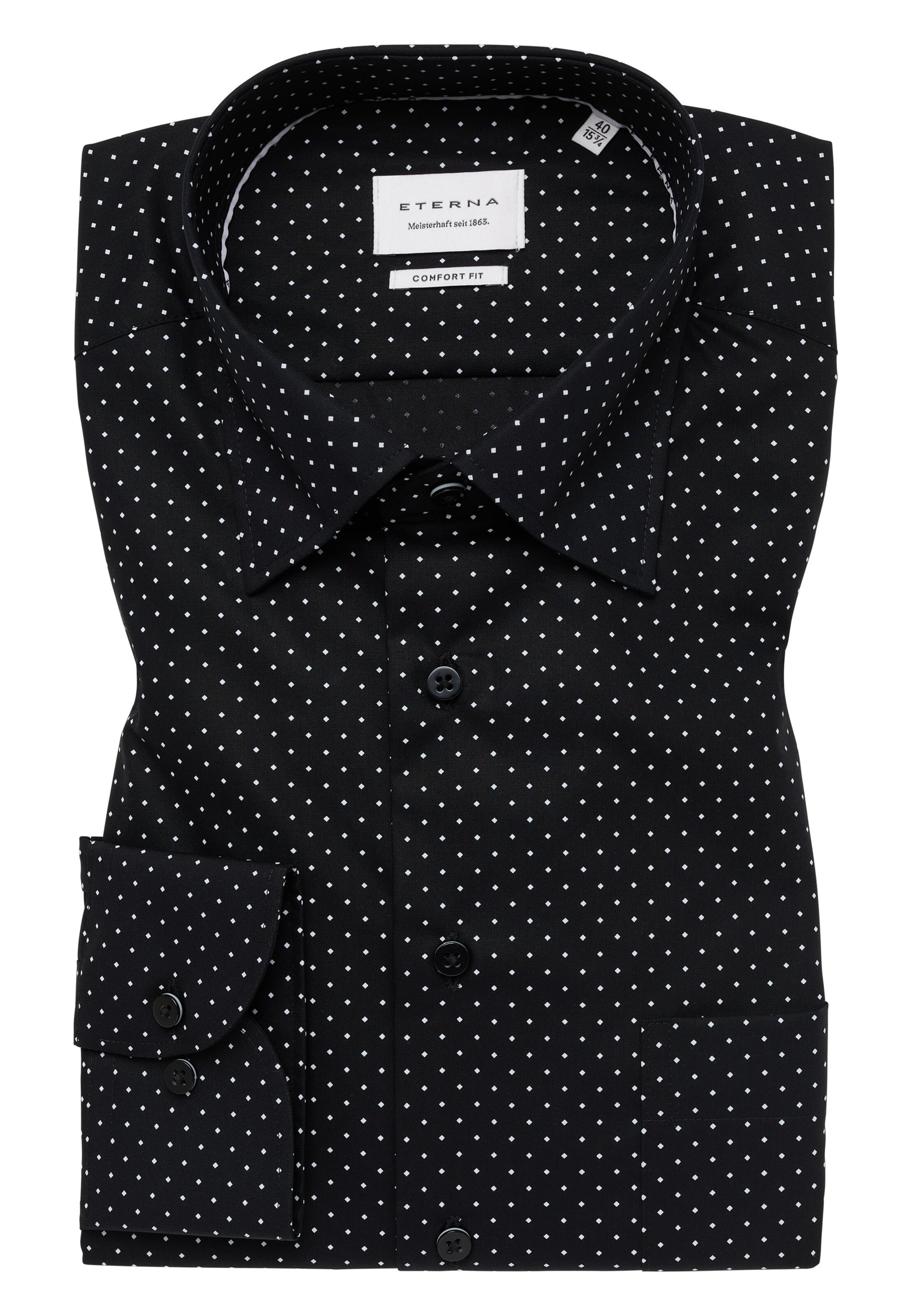 ETERNA Business Shirt in Black, Item view