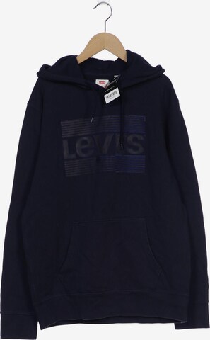 LEVI'S ® Sweatshirt & Zip-Up Hoodie in M in Blue: front