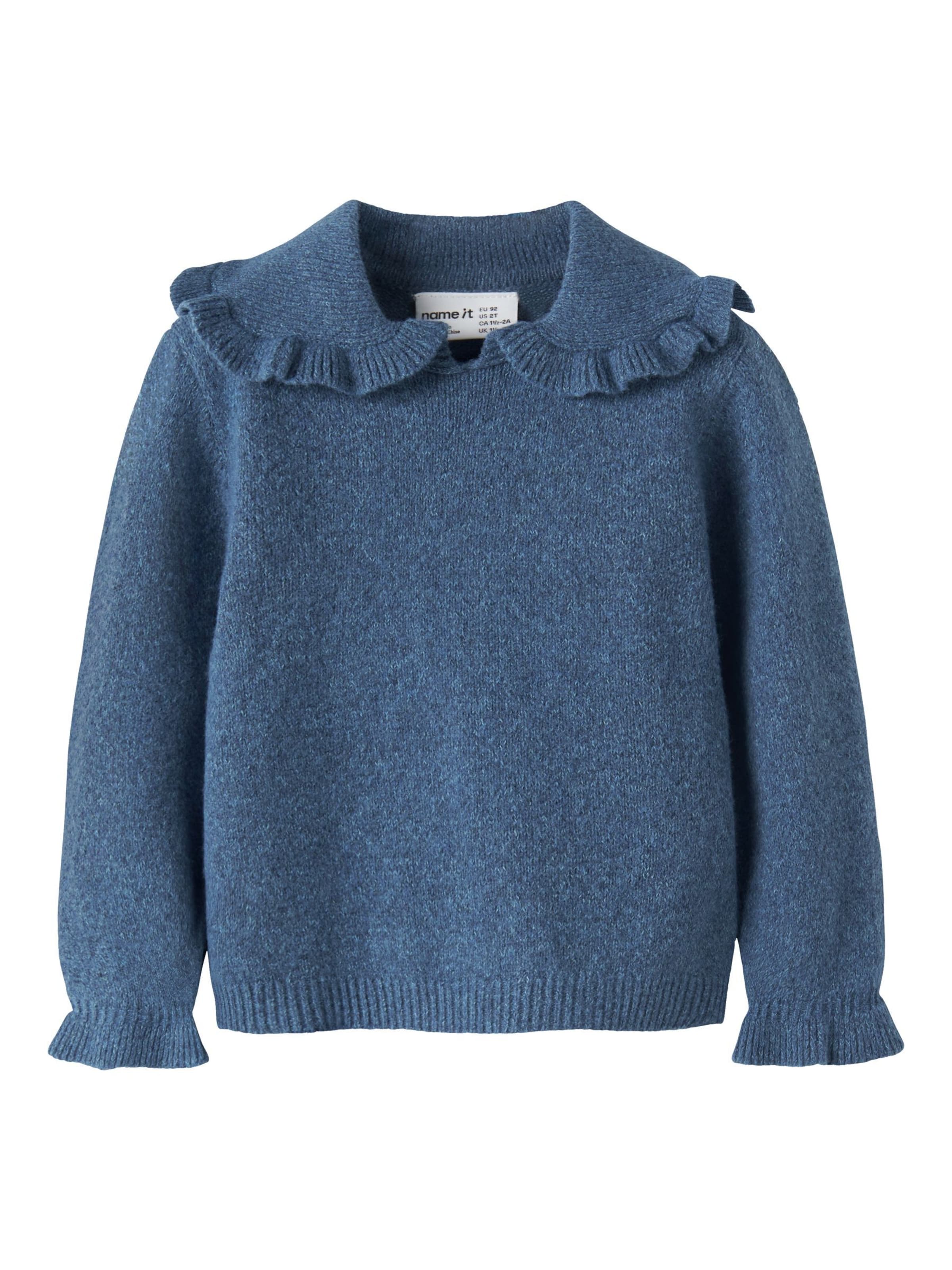 NAME IT - Jersey en azul: frente