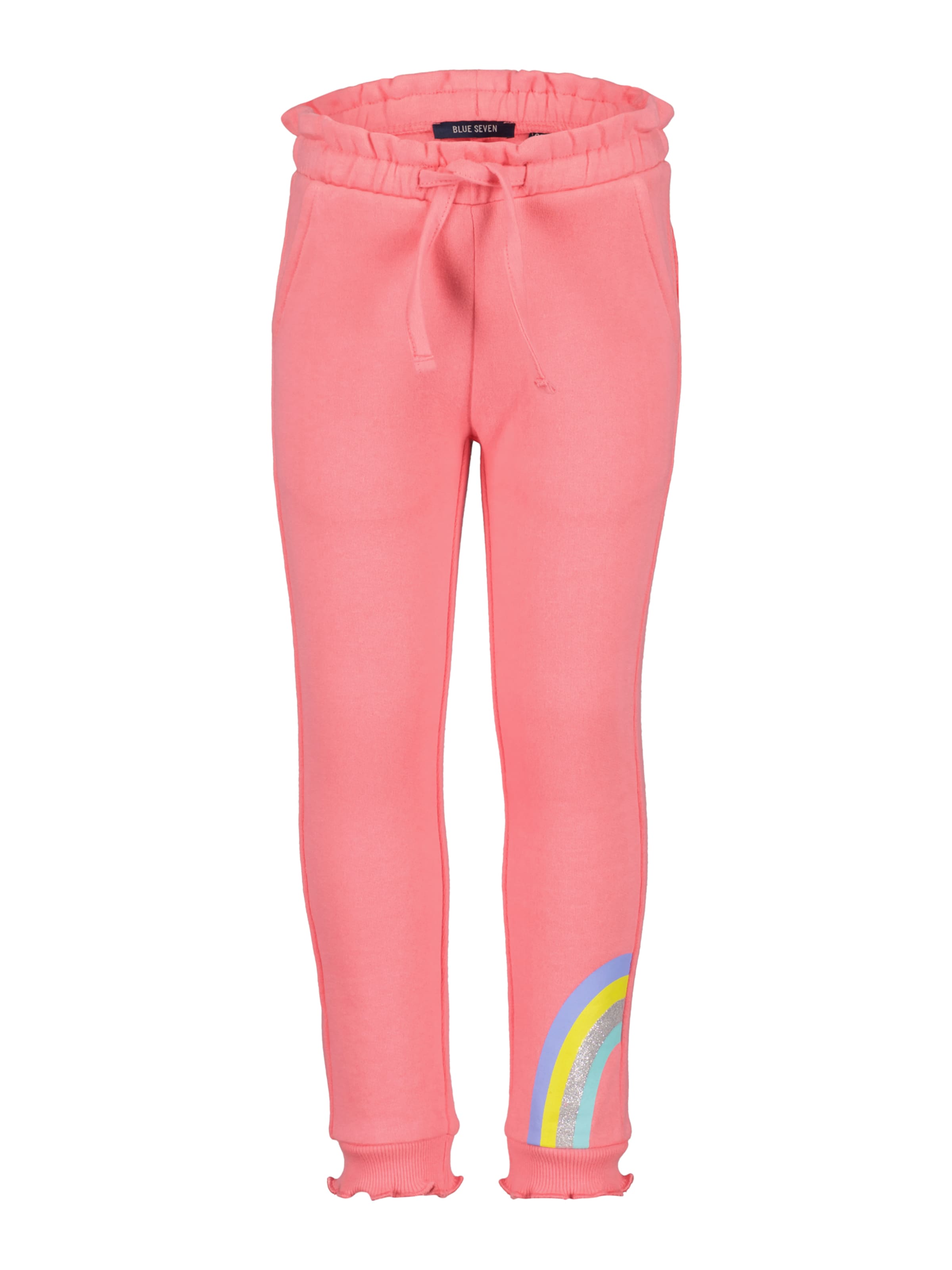 BLUE SEVEN Ozke Hlače | oranžna barva: sprednja stran