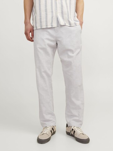 Loosefit Pantaloni 'JPSTKane JJSummer' di JACK & JONES in grigio: frontale