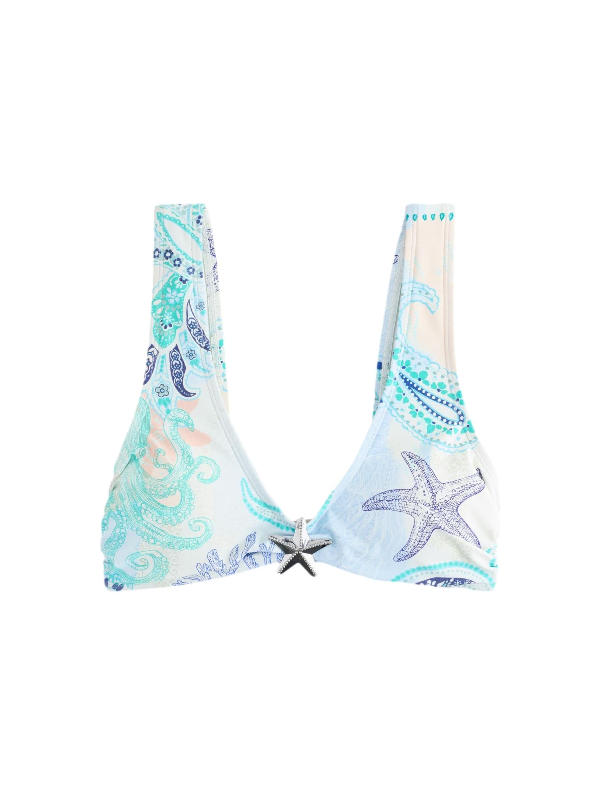 Bustier Hauts de bikini Next en rose : devant