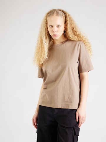VILA Shirt 'DARLENE' in Bruin: voorkant