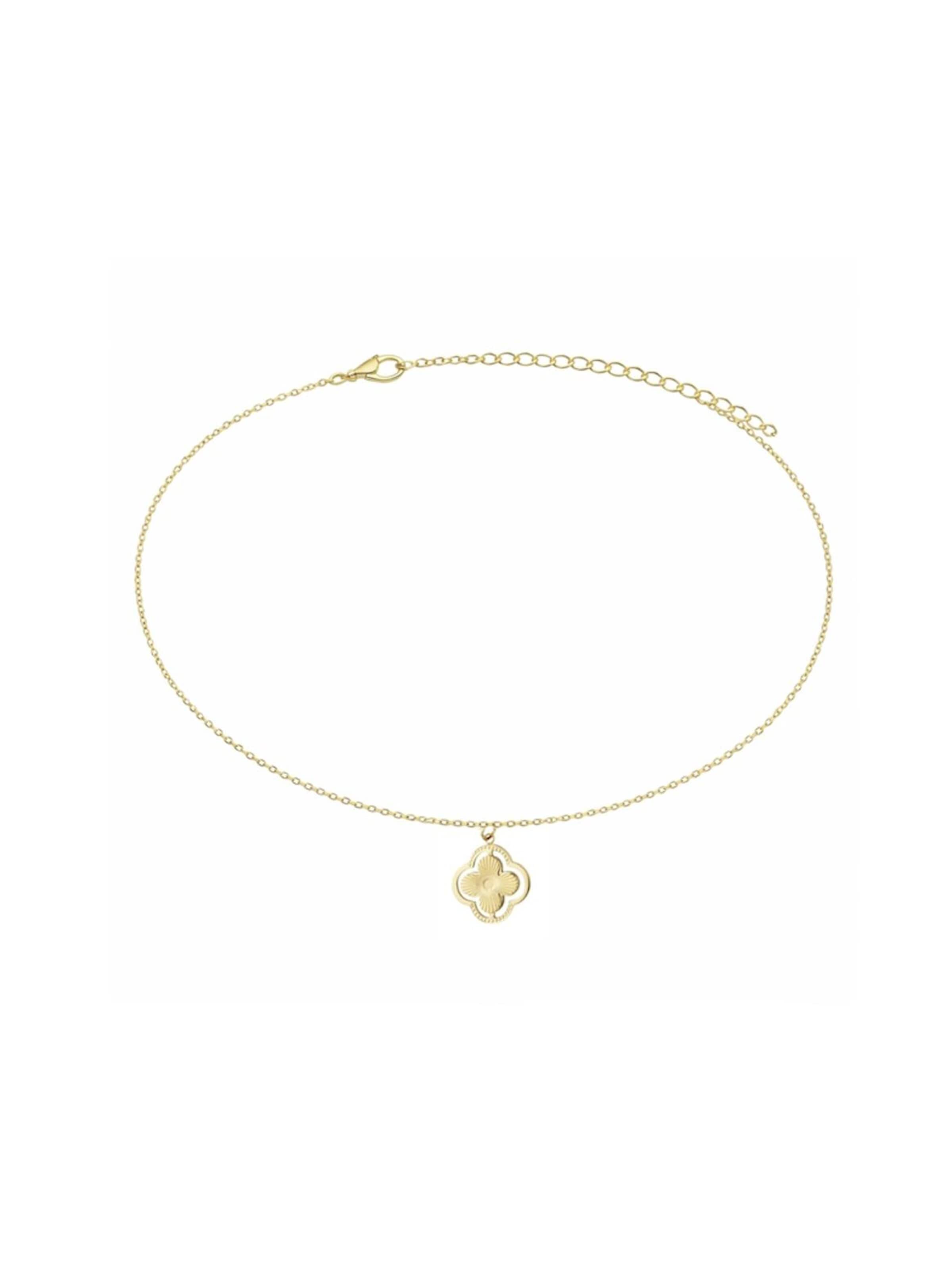 Cala Rose Ketting 'ISALIE' in Goud: voorkant