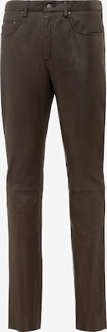 RICANO - Pantalón en marrón: frente