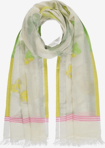 Passigatti Wrap 'Schal Jaquard gemustert' in Green: front