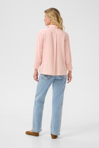 Cream Bluse 'Nola' in Pink