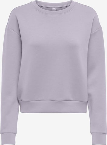 ONLY PLAY Sports sweatshirt 'ONPLOUNGE' in Purple: front