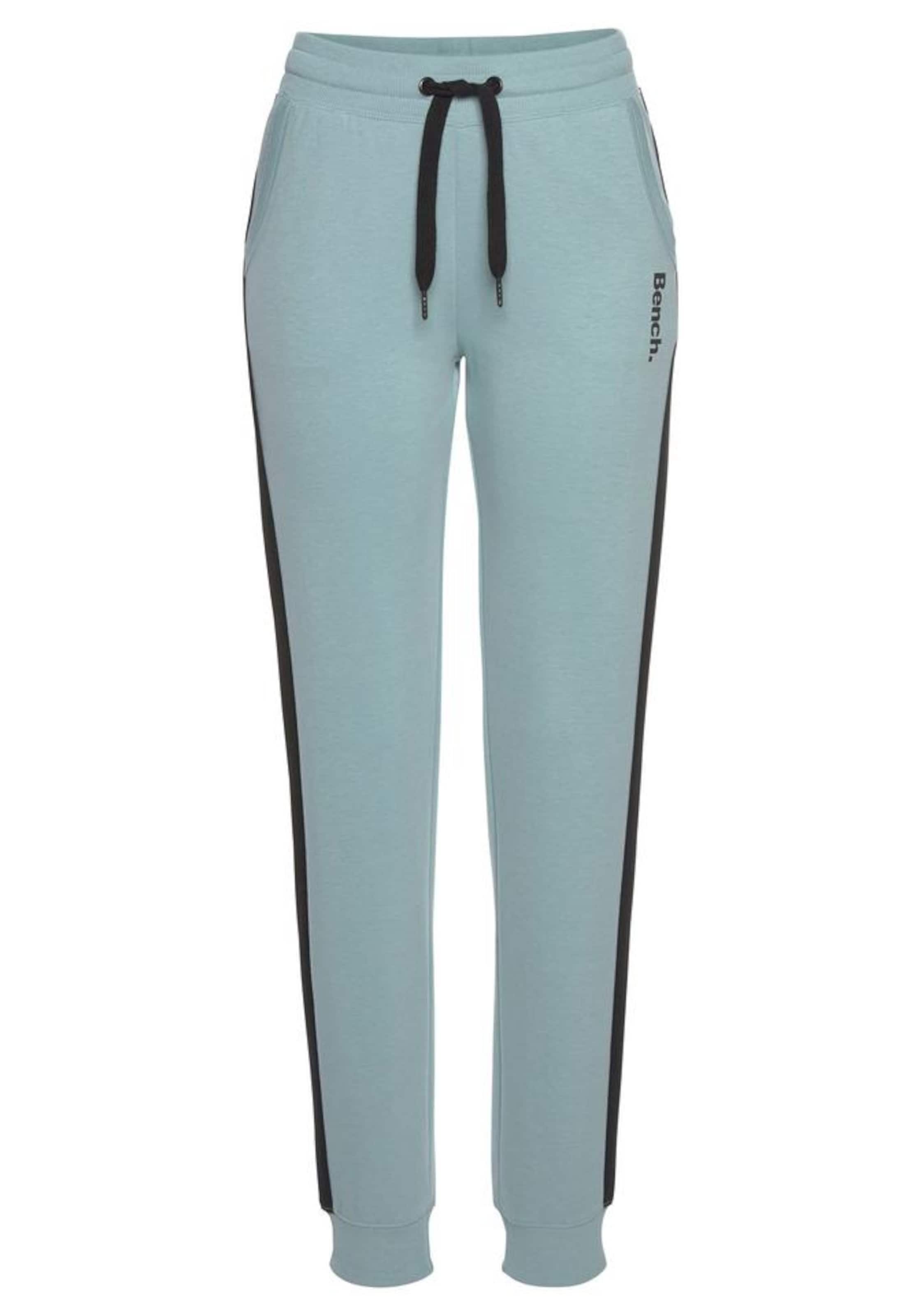 BENCH - Calças de pijama 'Lounge' em verde: frente