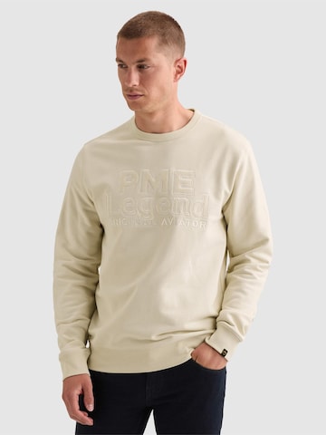PME Legend Sweatshirt in Beige: front