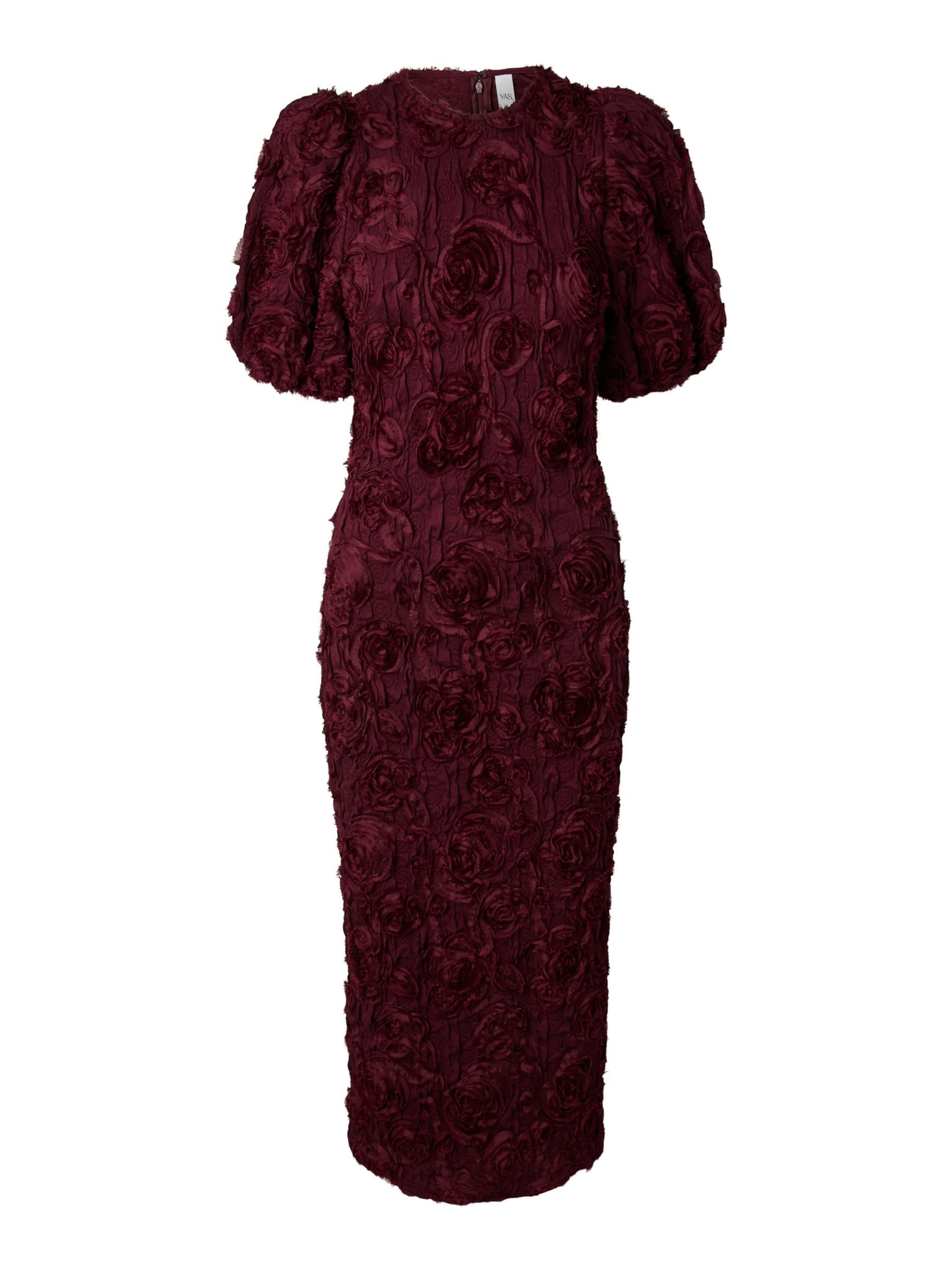 YAS Jurk in Rood: voorkant