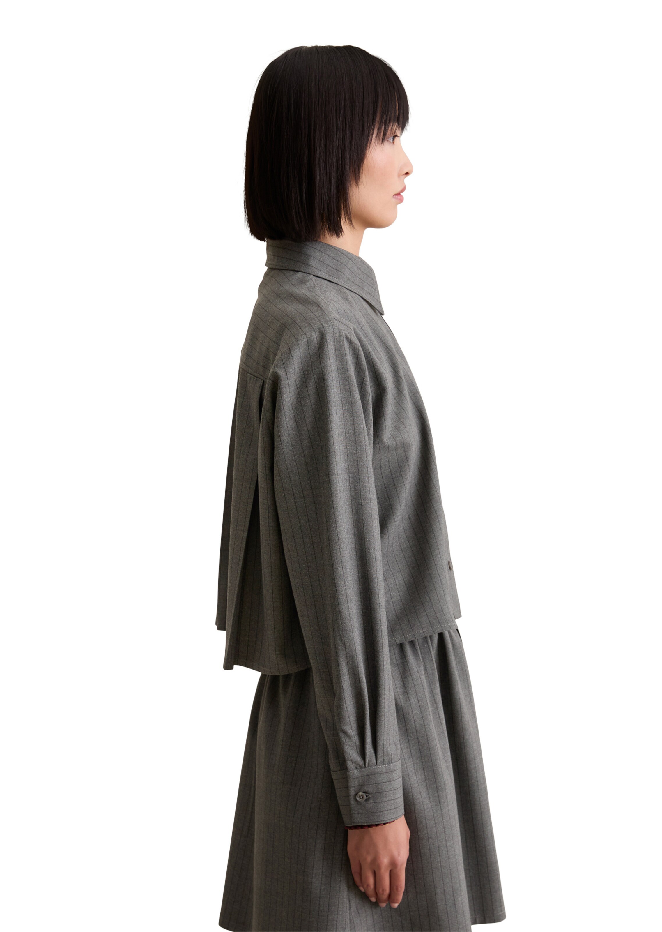 Marc O'Polo DENIM Blouse in Grijs