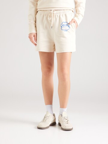 Moschino Jeans Regular Trousers in Beige: front